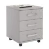 Rollcontainer VANCOUVER In Grau Mit 3 Schubladen -Möbelhaus 93745 0