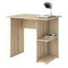 Schreibtisch KUBA In Sonoma Eiche Mit 2 Ablagen -Möbelhaus 93751 0