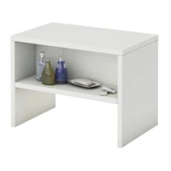 Nachttisch NEY Mit Offenem Fach In Weiß