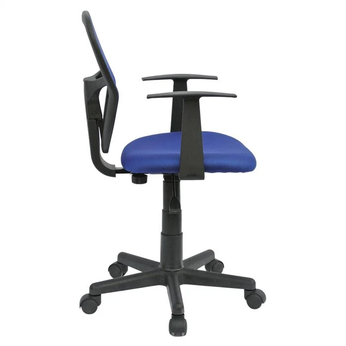 Kinderdrehstuhl STUDIO In Blau Mit Armlehnen 5 Kinderdrehstuhl STUDIO In Blau Mit Armlehnen – Bild 3