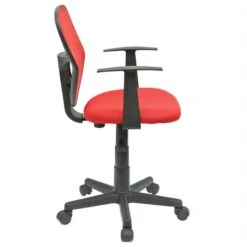 Kinderdrehstuhl STUDIO In Rot Mit Armlehnen -Möbelhaus 93963 2