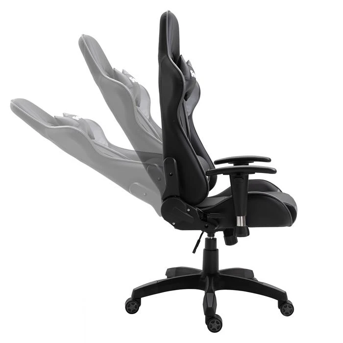 Bürodrehstuhl GAMING In Schwarz/grau 5 Bürodrehstuhl GAMING In Schwarz/grau – Bild 3