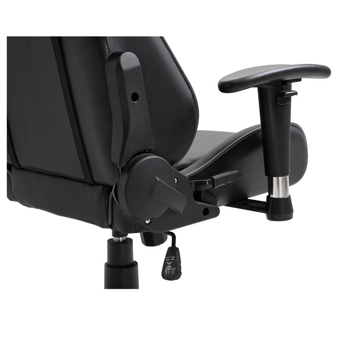 Bürodrehstuhl GAMING In Schwarz/grau 6 Bürodrehstuhl GAMING In Schwarz/grau – Bild 4