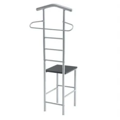 Herrendiener JIVO In Grau Mit Metallgestell -Möbelhaus 93989 4