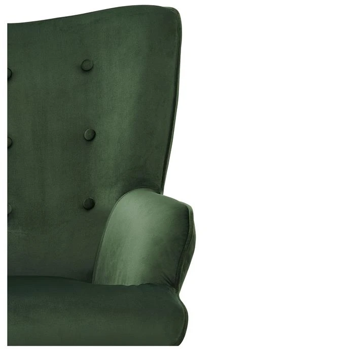 Polstersessel LIGERO Samtbezug In Grün 4 Polstersessel LIGERO Samtbezug In Grün – Bild 2