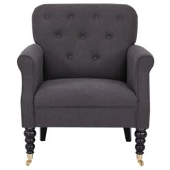 Polstersessel ARJANA Stoffbezug In Dunkelgrau -Möbelhaus 94009 4