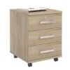 Rollcontainer VANCOUVER In Sonoma Eiche Mit 3 Schubladen -Möbelhaus 94085 0