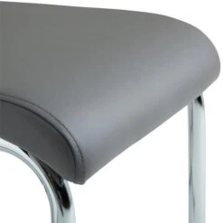 4er Esszimmerstuhl Set LOANO In Dunkelgrau -Möbelhaus 94234 3