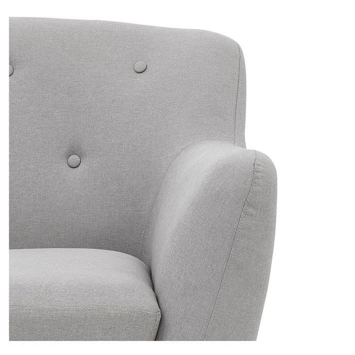 Sessel CESENA In Grau, Stoffbezug 6 Sessel CESENA In Grau, Stoffbezug – Bild 4