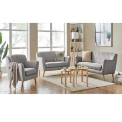 Sessel CESENA In Grau, Stoffbezug 11 Sessel CESENA In Grau, Stoffbezug -Möbelhaus 94275 4