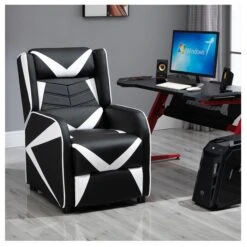 Gaming Relaxsessel ARROW In Schwarz/weiß, Bezug Aus Lederimitat -Möbelhaus 94330 3