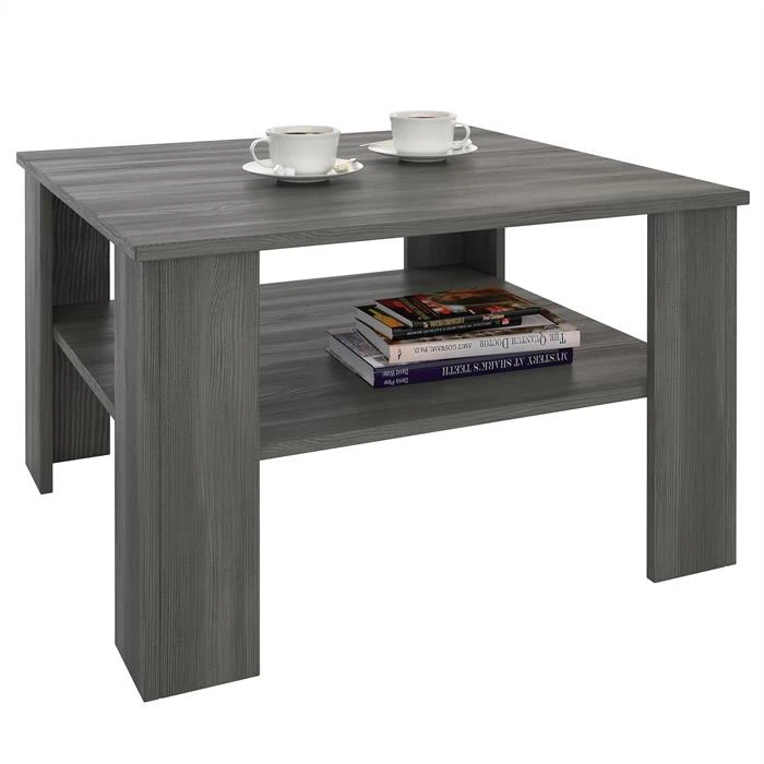 Couchtisch FELICE In Eschegrau, 68 X 68 Cm 3 Couchtisch FELICE In Eschegrau, 68 X 68 Cm