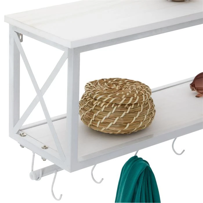 Wandgarderobe ARMANDO Weiß/weiß 5 Wandgarderobe ARMANDO Weiß/weiß – Bild 3