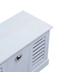 Sitzbank TRIENT In Weiß, 3 Schubkästen 12 Sitzbank TRIENT In Weiß, 3 Schubkästen -Möbelhaus 94604 SansC 04