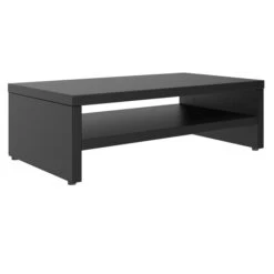 Monitorständer SUBIDA In Schwarz Mit Ablagefach 7 Monitorständer SUBIDA In Schwarz Mit Ablagefach -Möbelhaus 94615 2