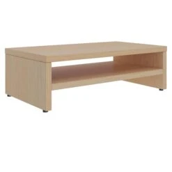 Monitorständer SUBIDA In Buchefarben Mit Ablagefach -Möbelhaus 94619 2