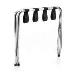 Kofferständer LUGGAGE Metall Chrom, Klappbar 7 Kofferständer LUGGAGE Metall Chrom, Klappbar -Möbelhaus 94643 2