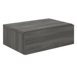 Hängende Nachtkommode ANNE 1 Schublade, Esche Grau