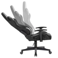 Gamingstuhl LEGEND In Schwarz, Mit LED Beleuchtung -Möbelhaus 94712 3