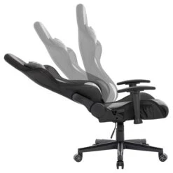 Gamingstuhl SKILLS Bezug Aus Lederimitat In Schwarz, Mit LED Beleuchtung 11 Gamingstuhl SKILLS Bezug Aus Lederimitat In Schwarz, Mit LED Beleuchtung -Möbelhaus 94715 3