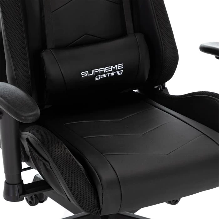 Gamingstuhl SKILLS Bezug Aus Lederimitat In Schwarz, Mit LED Beleuchtung 7 Gamingstuhl SKILLS Bezug Aus Lederimitat In Schwarz, Mit LED Beleuchtung – Bild 5