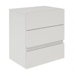 Hängeregal Nachtschrank ANNO Mit 3 Schubladen In Weiß