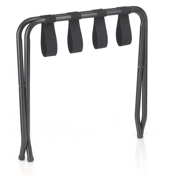 Kofferständer LUGGAGE Metall Schwarz Lackiert, Klappbar 5 Kofferständer LUGGAGE Metall Schwarz Lackiert, Klappbar – Bild 3