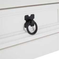 Konsolentisch CAMPO Kiefer Massiv Mit 1 Schublade, Weiß/braun -Möbelhaus 94872 8