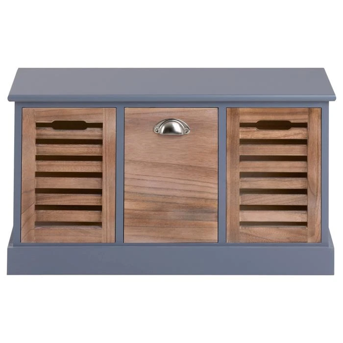 Sitzbank TRIENT In Grau/natur, 3 Schubkästen 4 Sitzbank TRIENT In Grau/natur, 3 Schubkästen – Bild 2