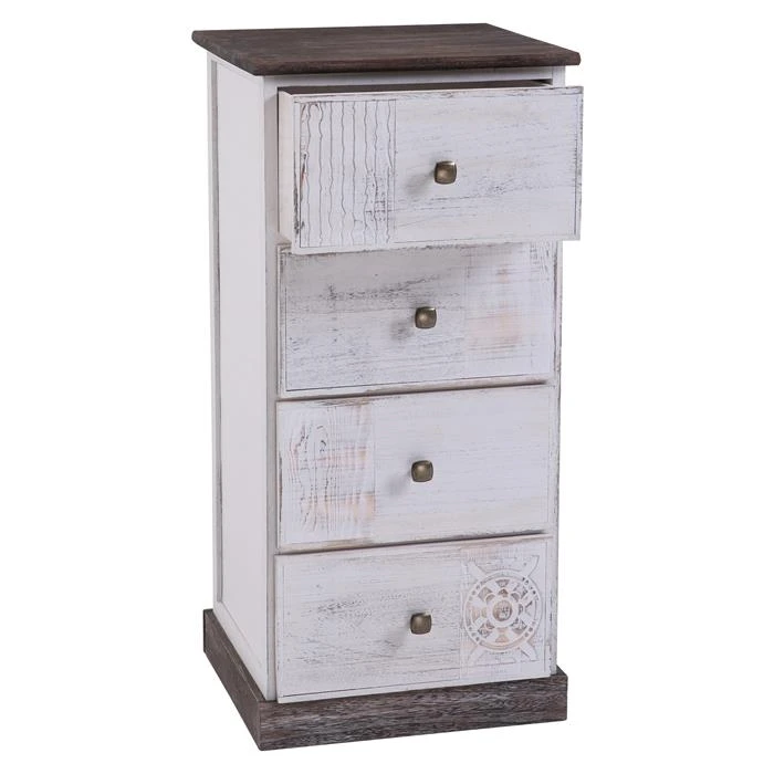 Kommode JUNA Mit 4 Schubladen 5 Kommode JUNA Mit 4 Schubladen – Bild 3