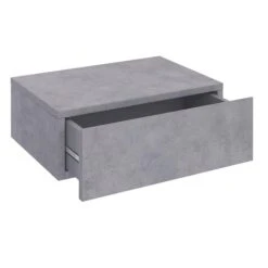 Hängende Nachtkommode ANNE Mit 1 Schublade, Betonoptik