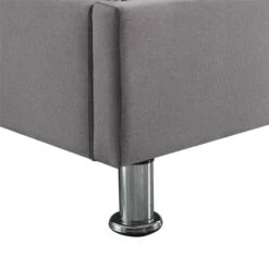 Futonbett LAREDO 120x200 Cm, Stoff In Grau -Möbelhaus 95075 3