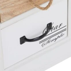 Sitzbank SALVA In Weiß, 6 Schubkästen -Möbelhaus 95367 8