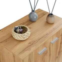 Schuhschrank LENNIS 2 Türen In Wotan Eiche -Möbelhaus 95452 4