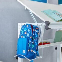 Kinderschreibtisch SARI, Neigbar Und Höhenverstellbar In Weiß/weiß -Möbelhaus 95562 AC6