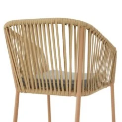 Gartenmöbel Set CAPO Aus Alu, Mit Seilbespannung In Beige -Möbelhaus 95612 4